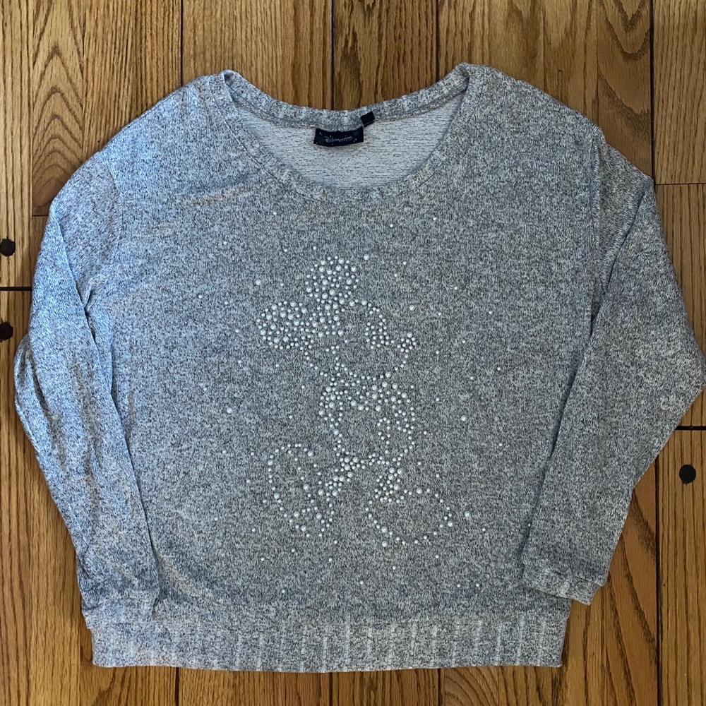 Mickey Mouse subtle pearl sweater